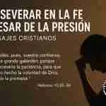 Perseverar en la Fe