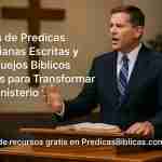 Predicas Cristianas Escritas y Bosquejos Bíblicos