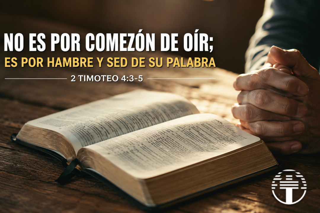 No es por comezón de oír